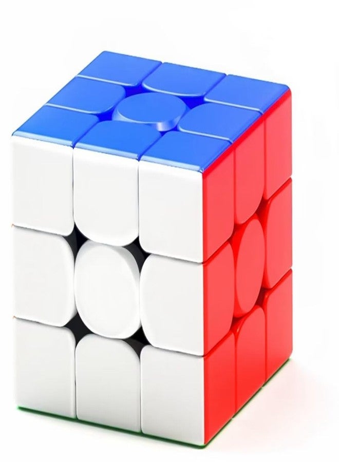 nabreeli Magnetic Speed Cube 3x3 Stickerless - Professional Competition Cube with 24 Strong Magnets | 55°/35° Corner Cutting | Smooth & Fast for Adults & Kids for Speedcubers (No Logo) - Image 1